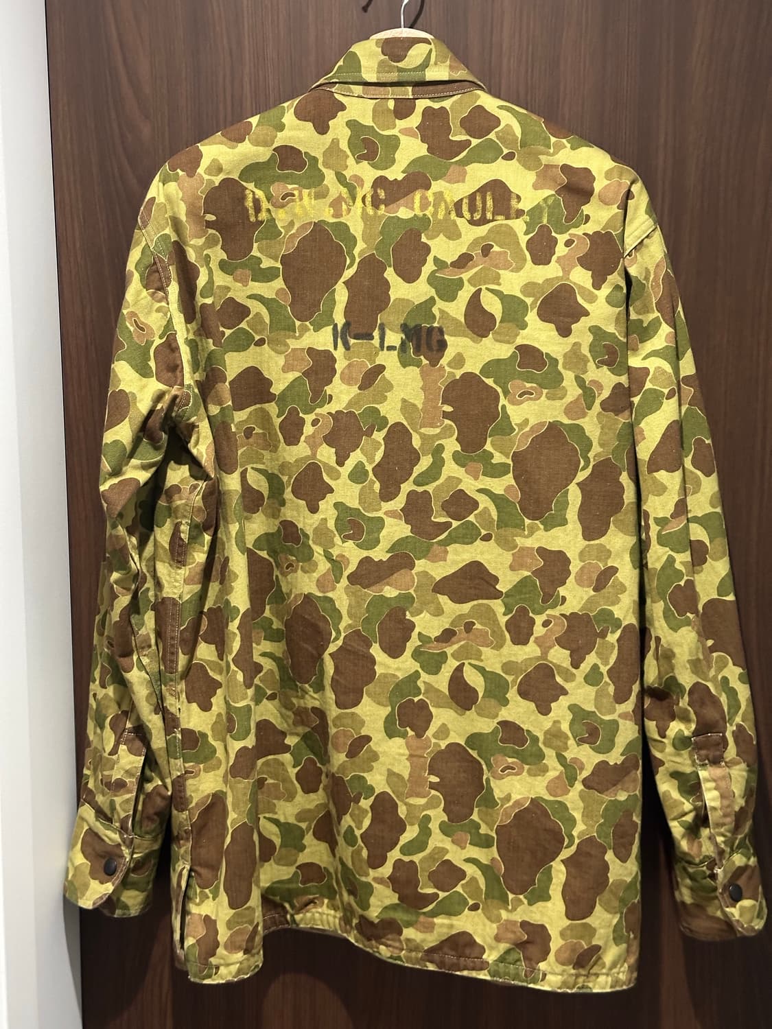 웨어하우스 USMC 덕카모 컴뱃 자켓 사이즈 42 상품이미지2