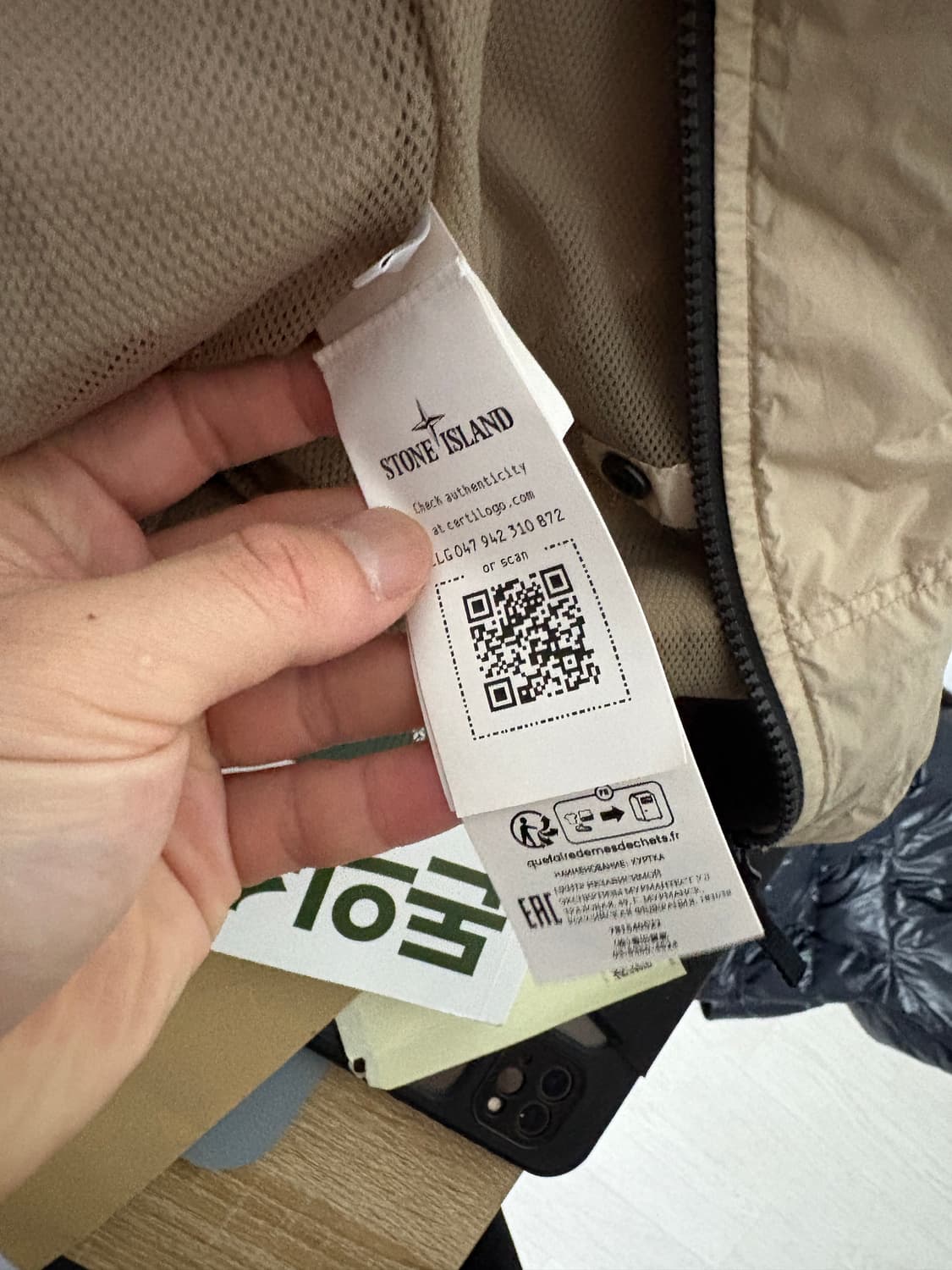 스톤아일랜드 크링클랩스 자켓 L 상품이미지10