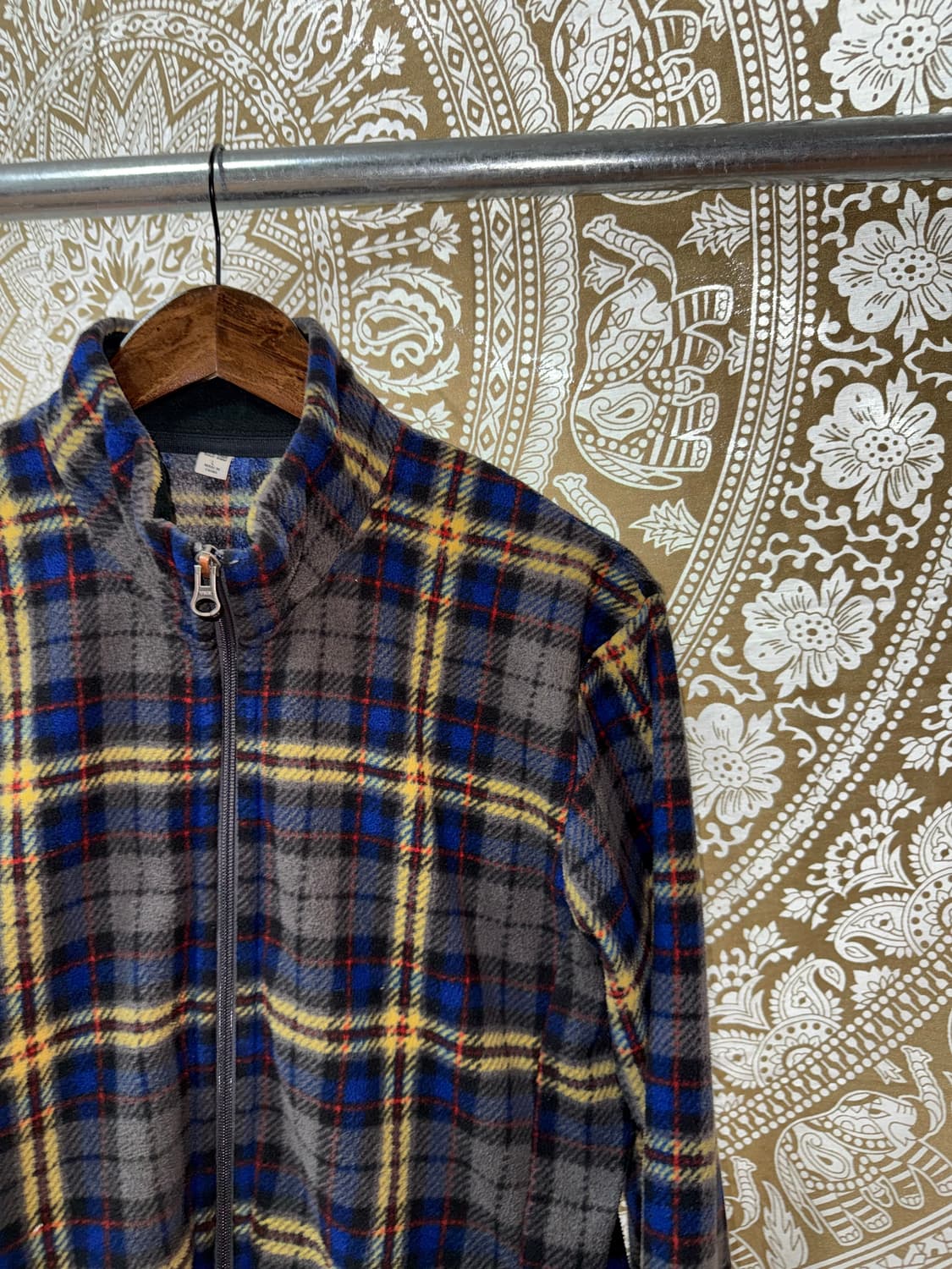 유니클로 체크 후리스  상품이미지4