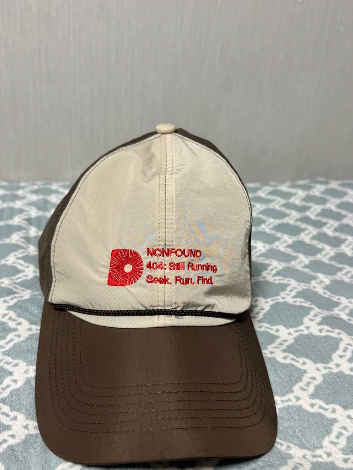 [새상품] 논파운드 라이트 메쉬 런 볼캡 [브라운] / L사이즈 팝니다  상품이미지1