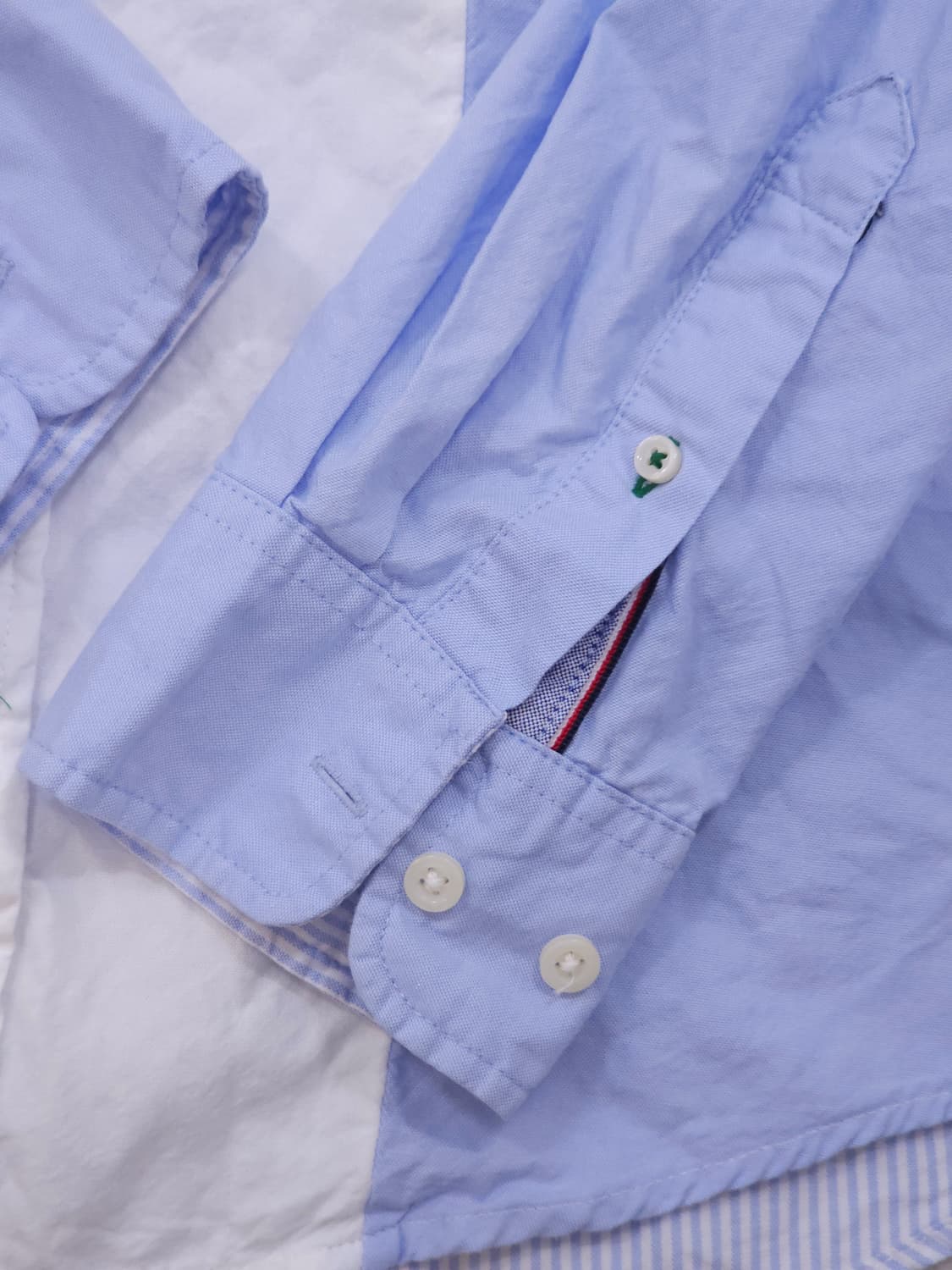 [L/G] 타미힐피거 옥스퍼드 스트라이프 믹스 버튼다운 셔츠 상품이미지6