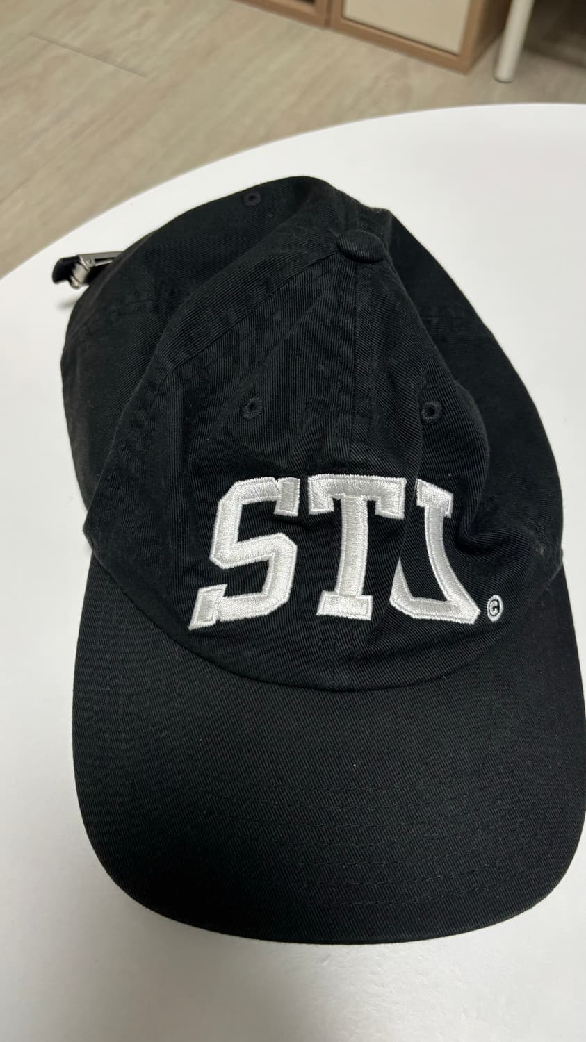 스투시 stu 아치 스트랩백 블랙 상품이미지2