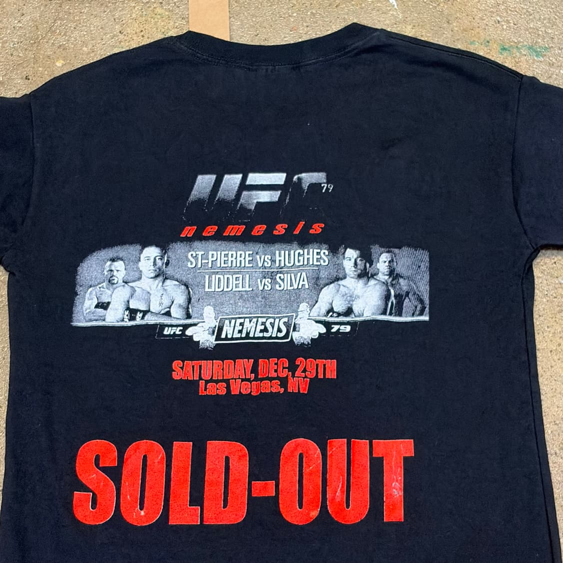 미국 빈티지 UFC 레전드 게임 반팔티 상품이미지8