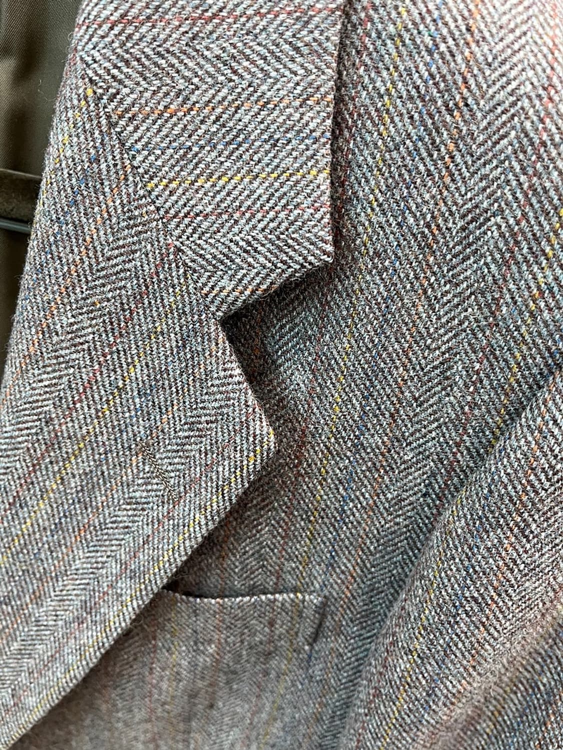 95) 입생로랑 프랑스 헤링본자켓  상품이미지7