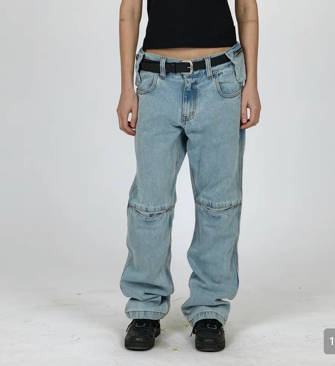 MPa BAG PANTS (STEEL BLUE) m사이즈 구합니다  상품이미지1