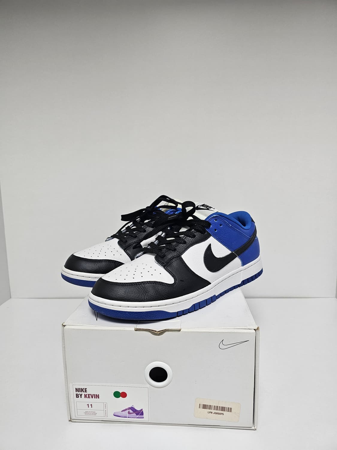 새상품급 나이키 커스텀 덩크 로우 바이 유(프라그먼트st) 상품이미지1