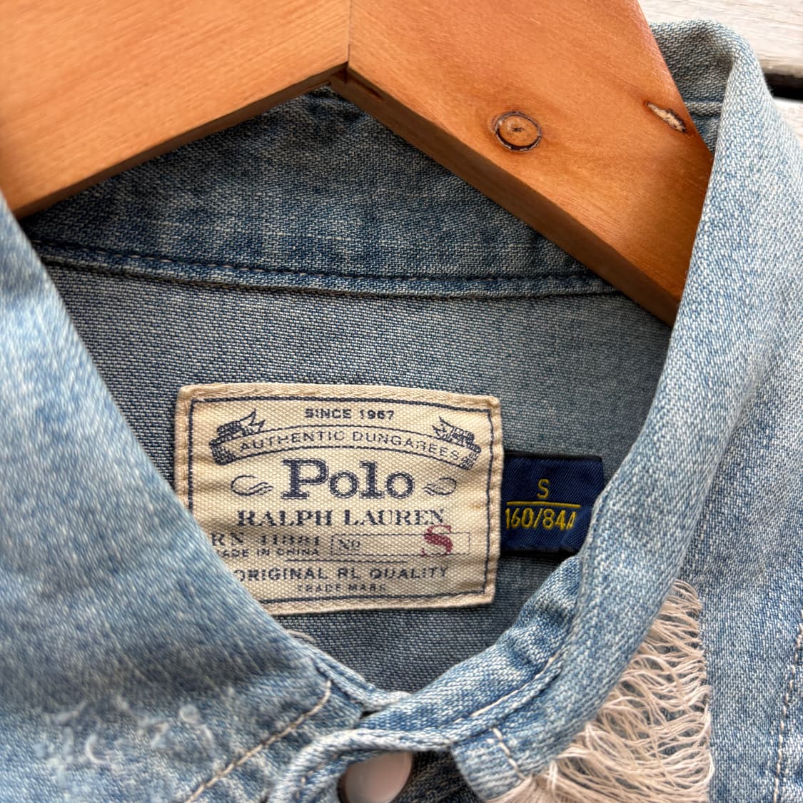 Polo 폴로 웨스턴 데님 셔츠 상품이미지2