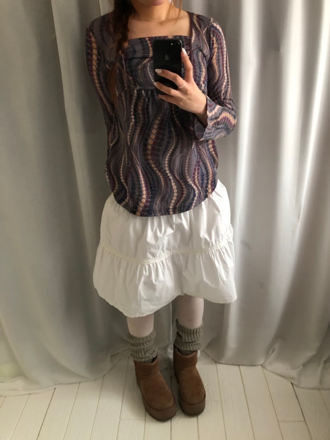 760. cotton bloom midi SK 상품이미지3