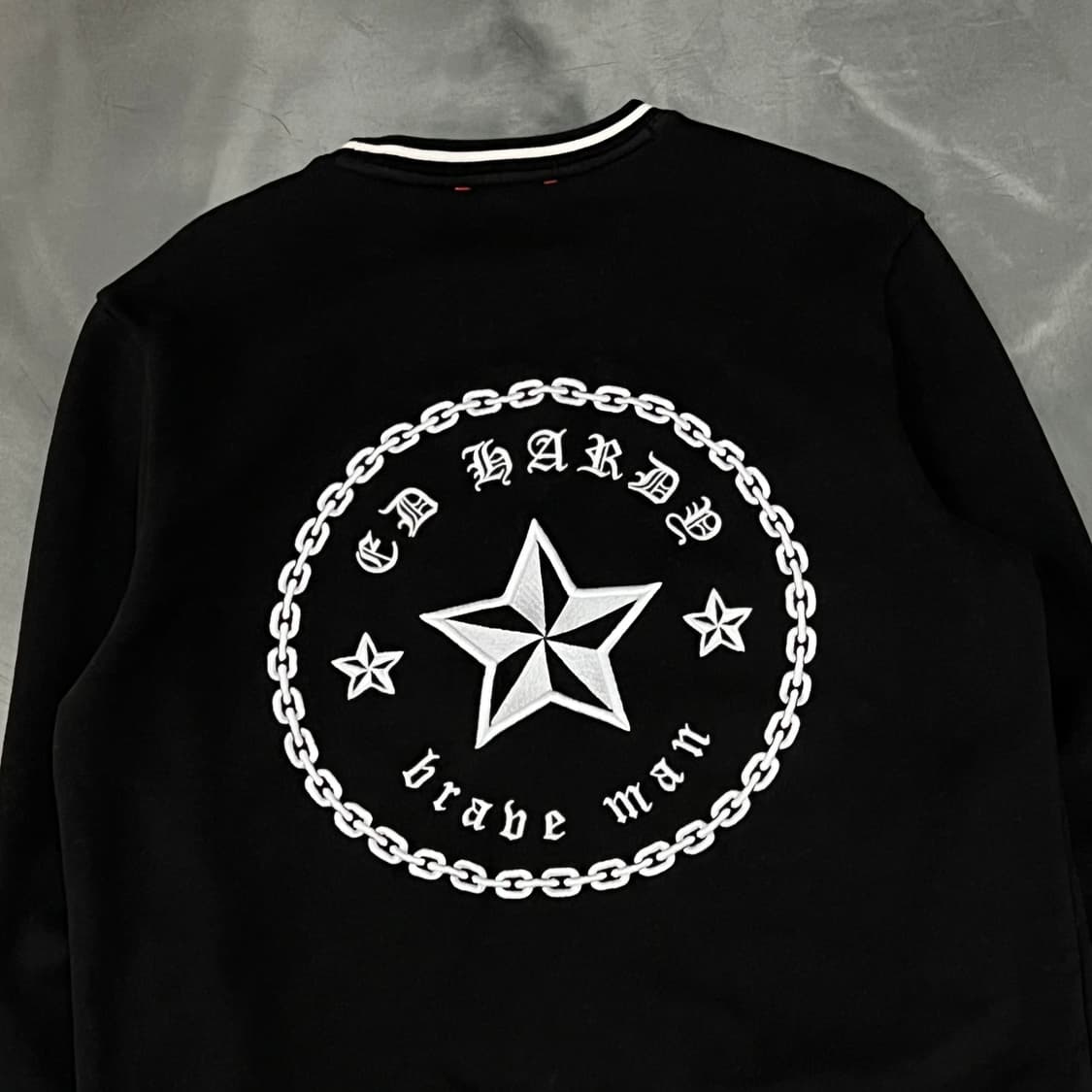  에드하디 자수 레터링 맨투맨 y15906 상품이미지4