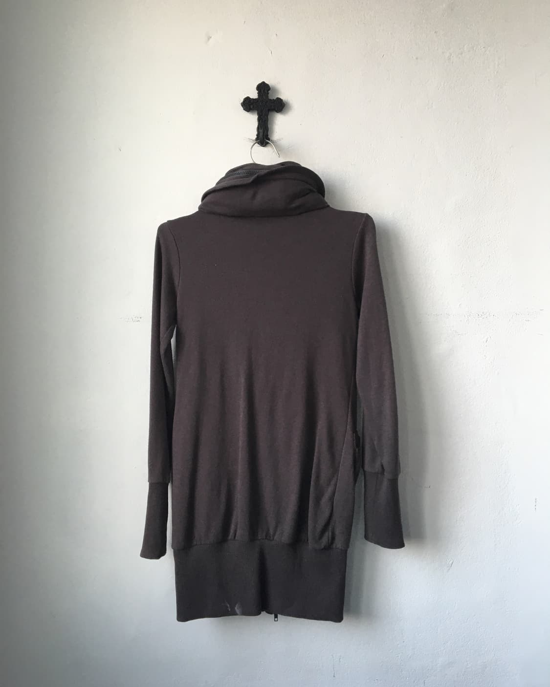 Belted high neck zip up 상품이미지3