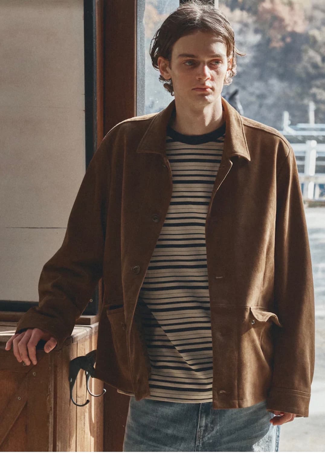 beaker goat suede 쟈켓 상품이미지5