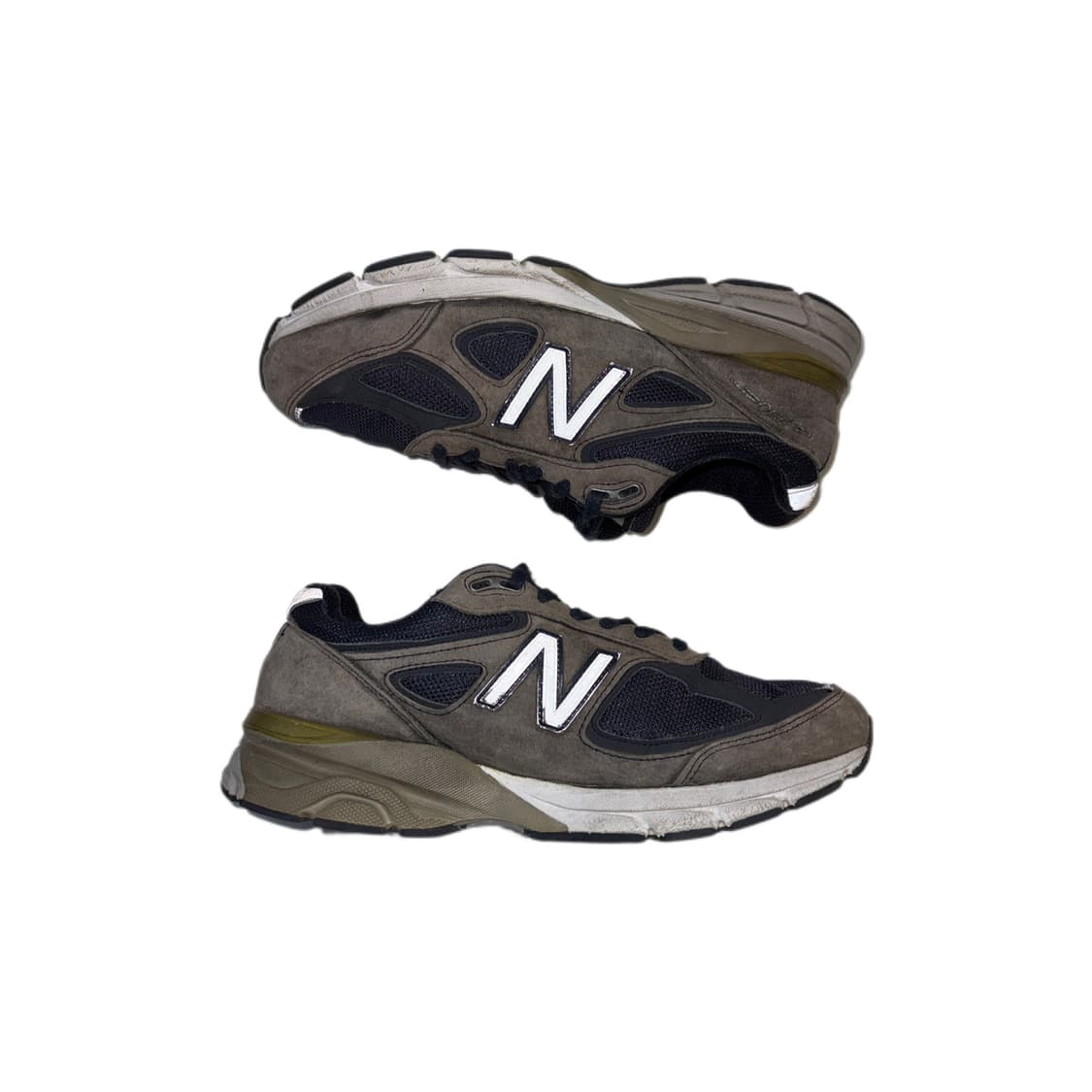 뉴발란스 990V4 네이비 그레이 스니커즈 270 상품이미지4