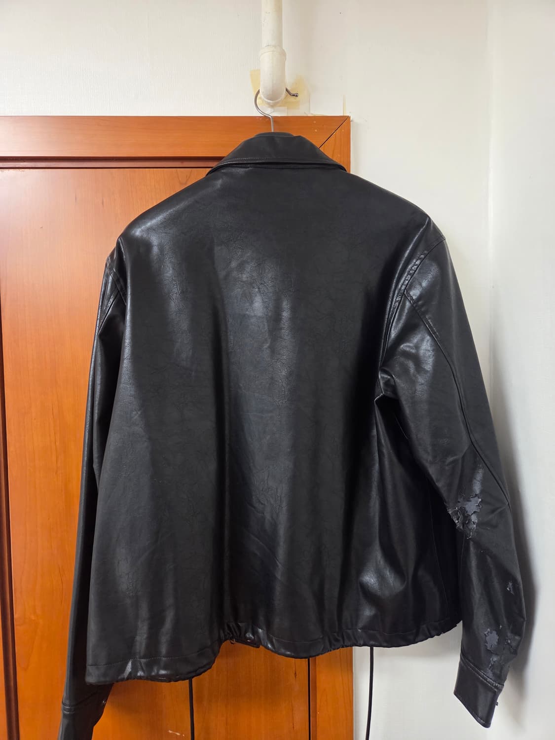 비슬로우 mk3 가죽 자켓 블랙 상품이미지2