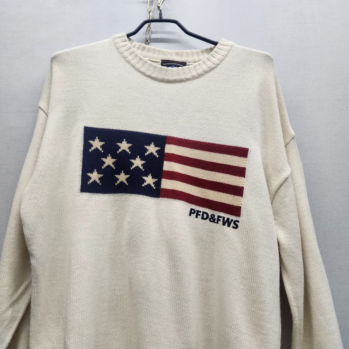 펜필드 빅 성조기 빈티지 니트 95(L~XL) 상품이미지3