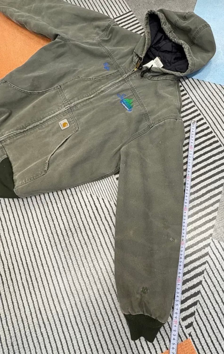 칼하트 supreme J318 워크자켓 상품이미지7