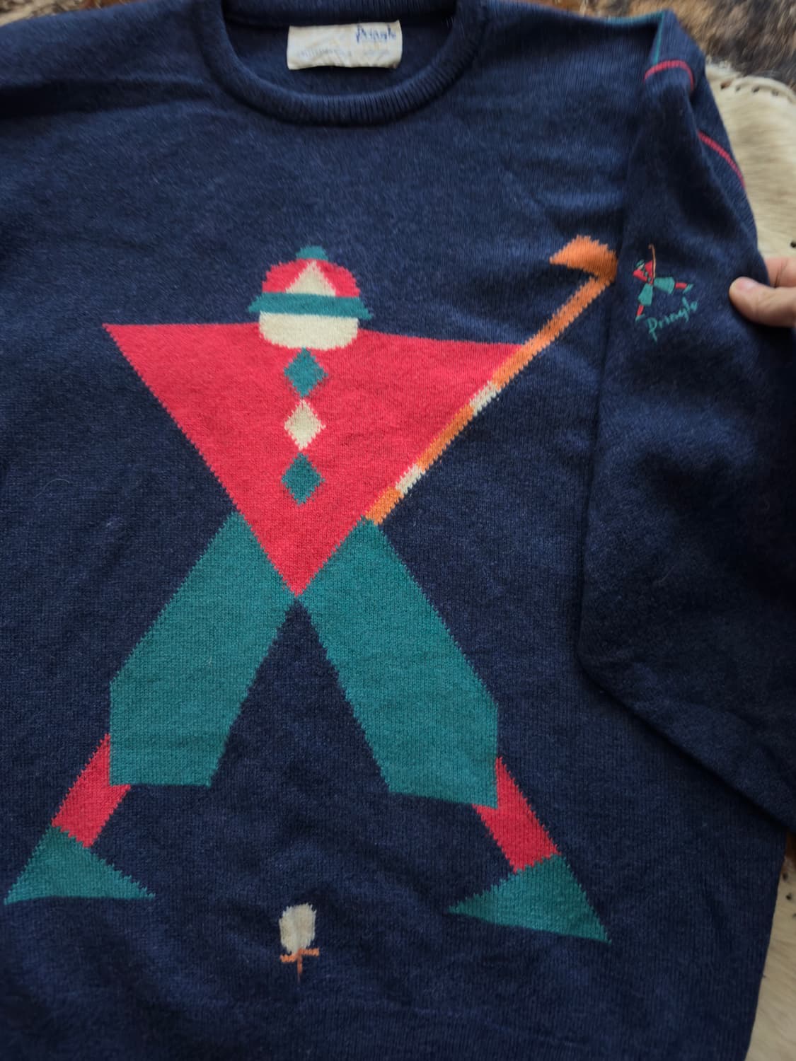 80s Pringle of Scotland Nick Fablo knit 상품이미지6