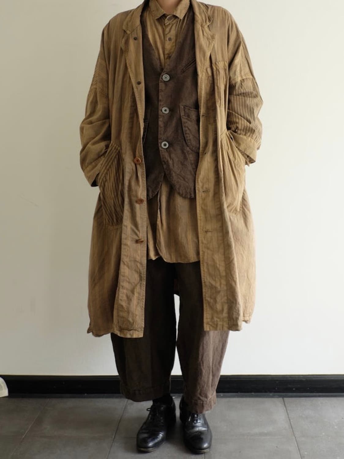 Klasica Garment Natural Dyed Shirt 상품이미지1
