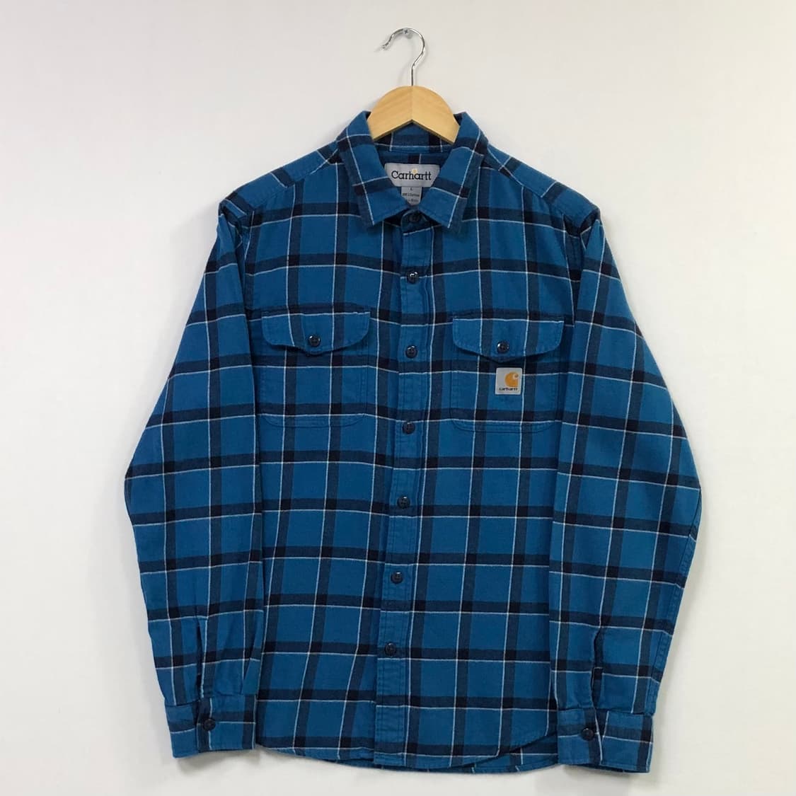 L 칼하트 체크 남방 상품이미지2