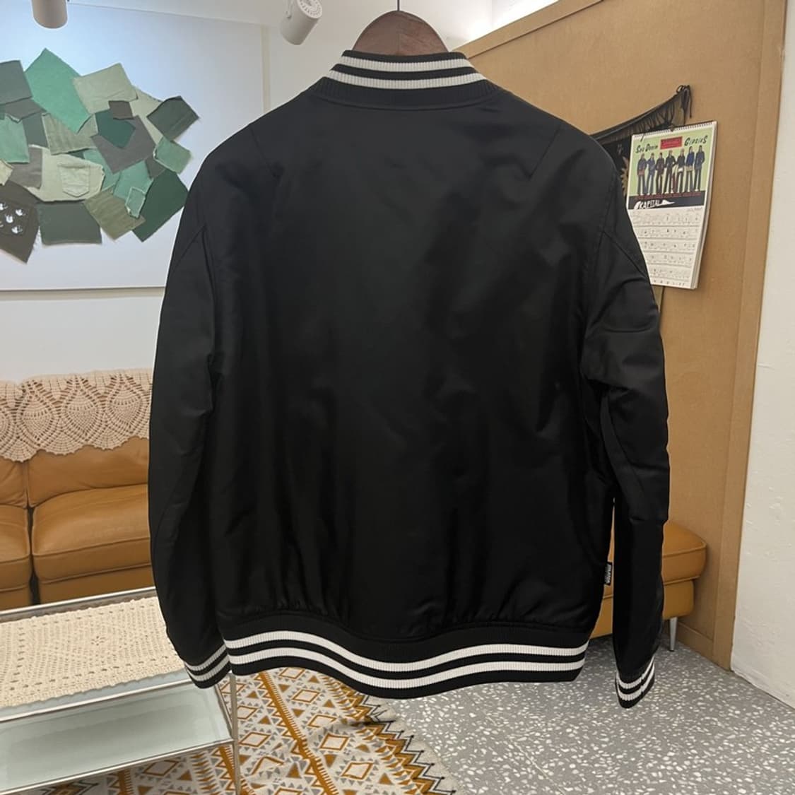 스타터 올드스쿨 펑크 성조기 스타디움 바시티자켓 M C11012 상품이미지4