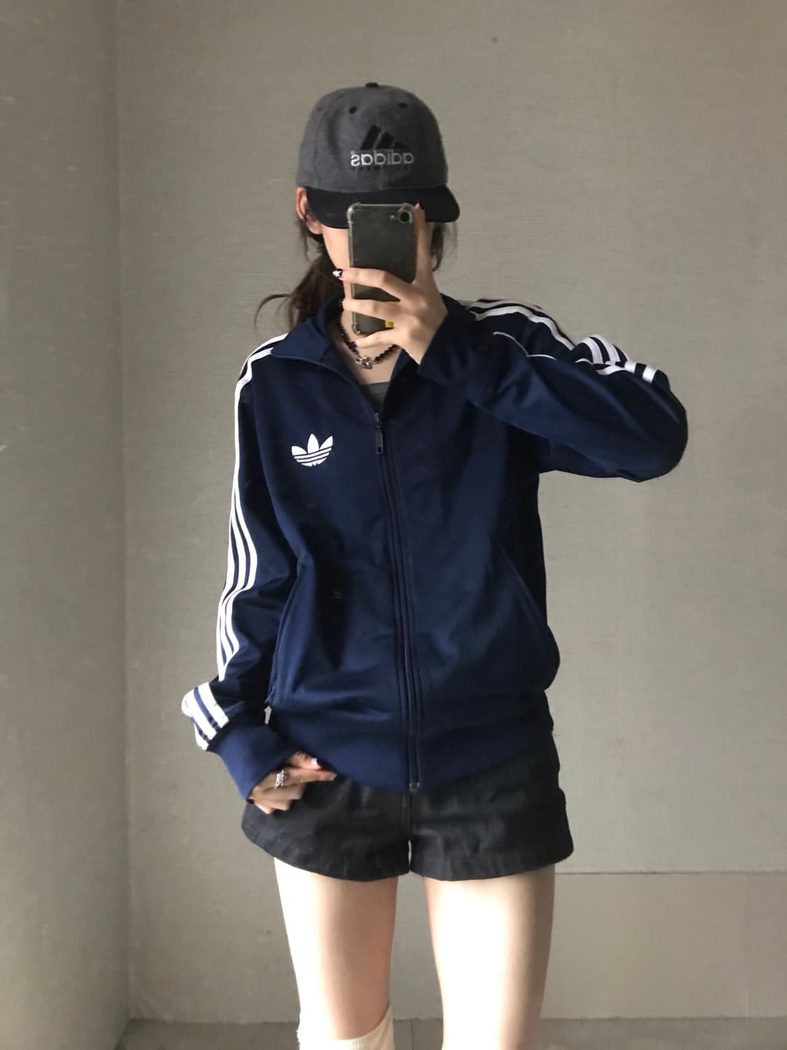 아디다스 네이비 구파이어버드 트랙탑 상품이미지4