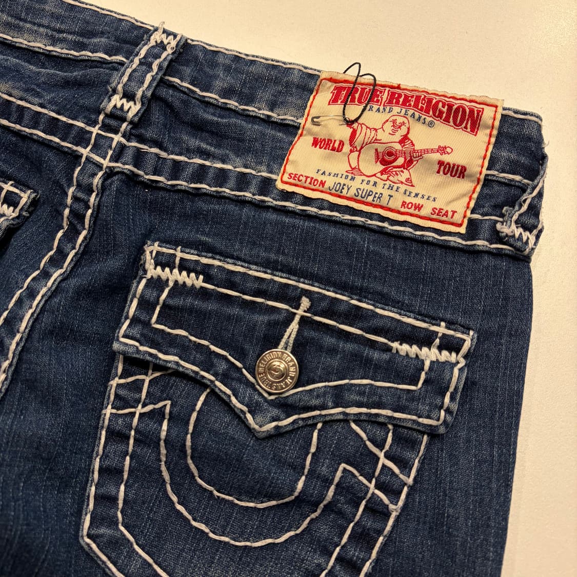 [27] 트루릴리젼 조이슈퍼티 부츠컷 데님 청바지 팬츠 C684 상품이미지4