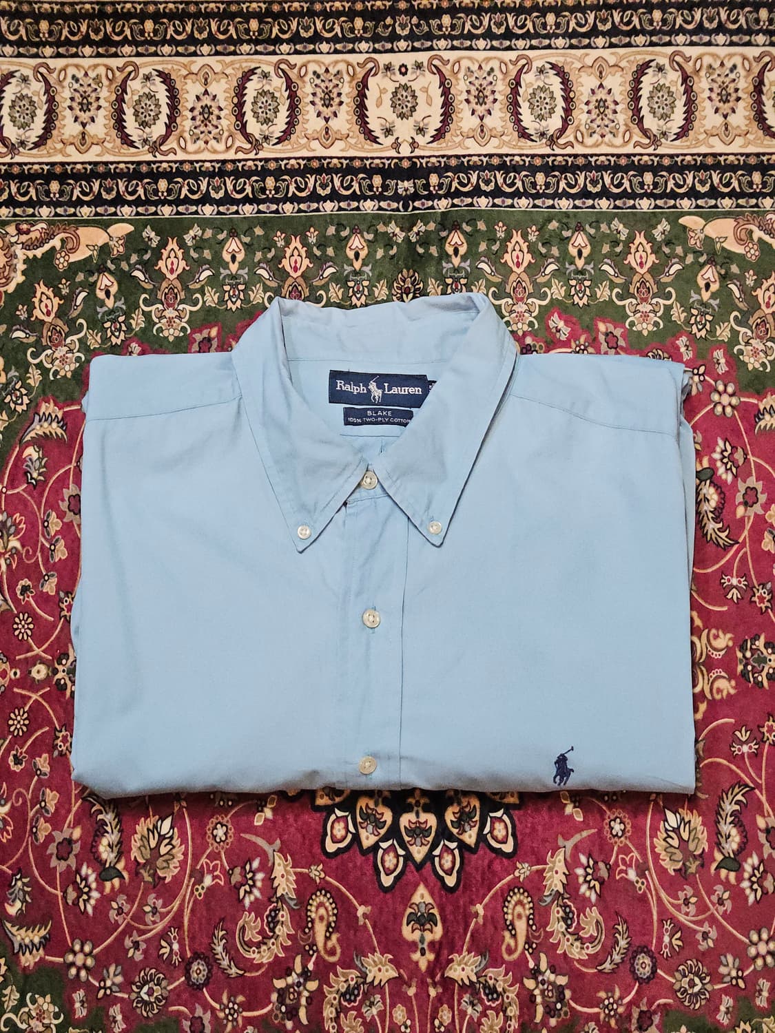PoloRalph Lauren Solid Shirt  Light Blue 상품이미지1