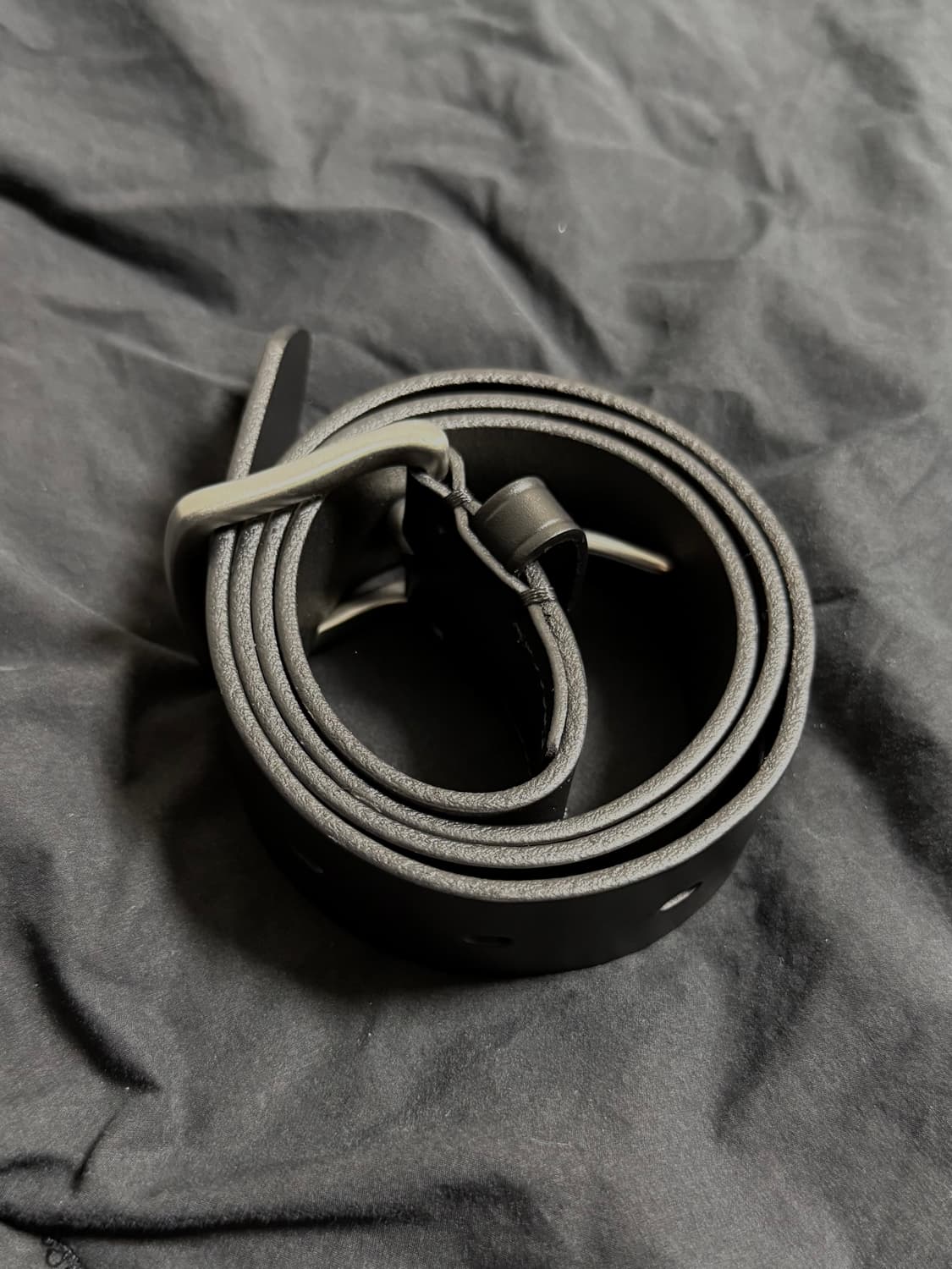 유니클로 이탈리안오일드레더벨트 M 상품이미지2