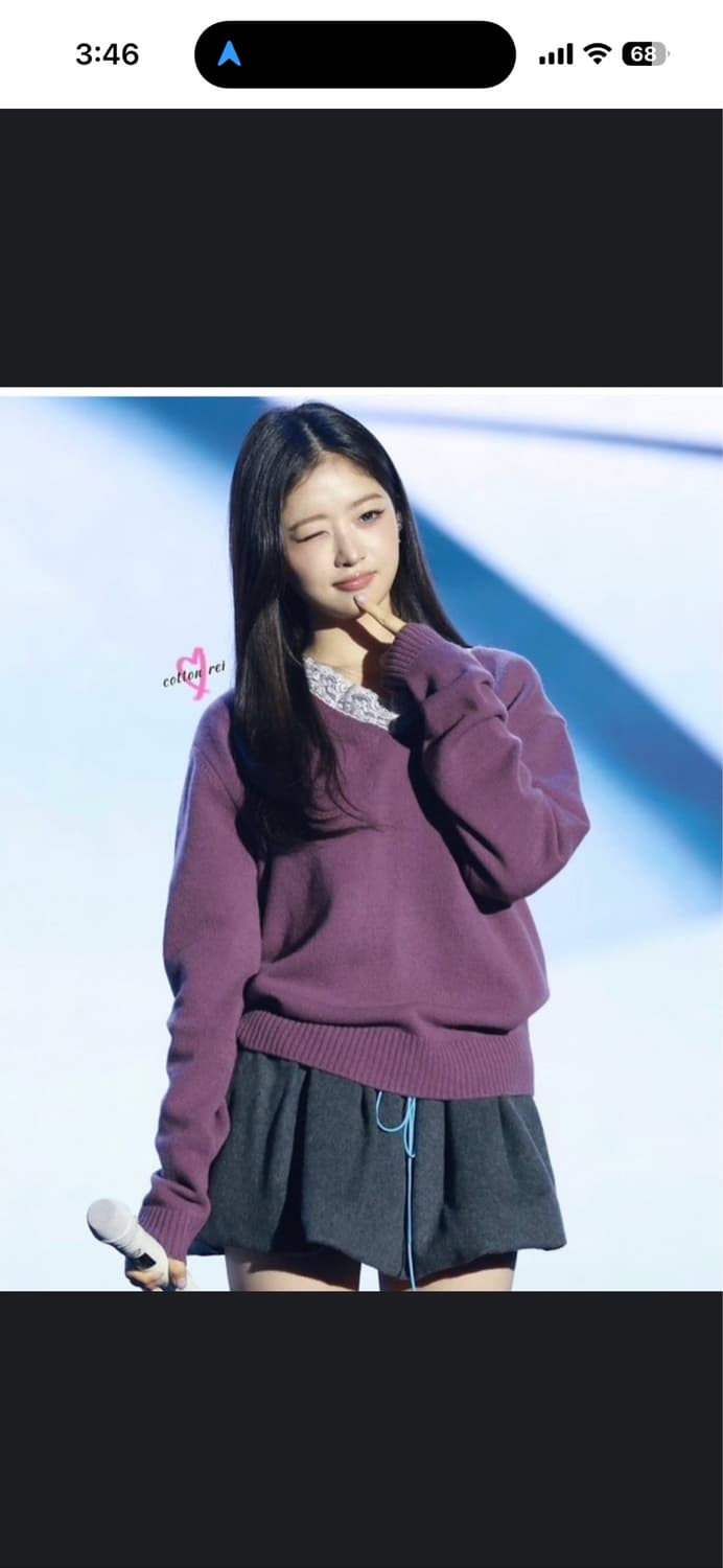 (택있는 새상품) (아이브 레이) ANS DOTSLOEVNER 퍼프 스커 상품이미지4
