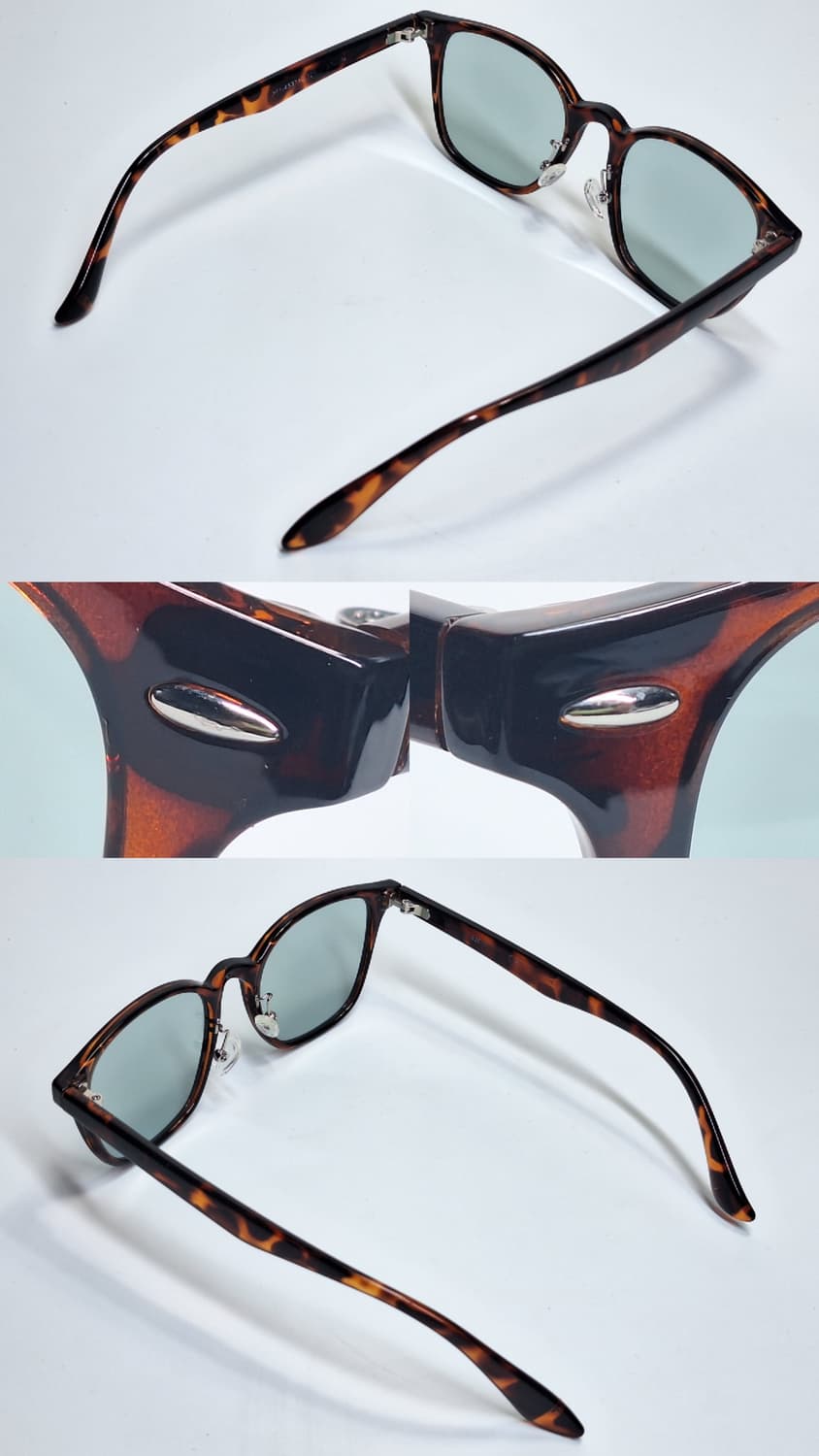 유니클로 호피 스퀘어 선글라스 겸 안경테 361-453710 일본 수입 상품이미지6