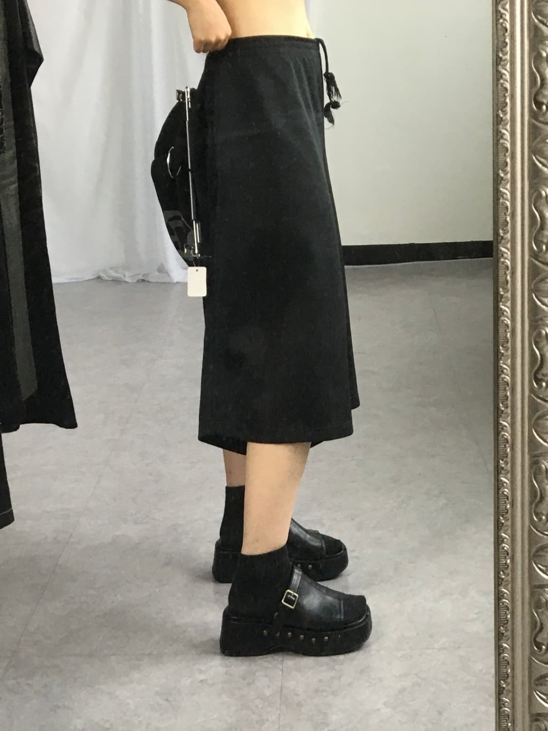 Printing point big size half pants 상품이미지8