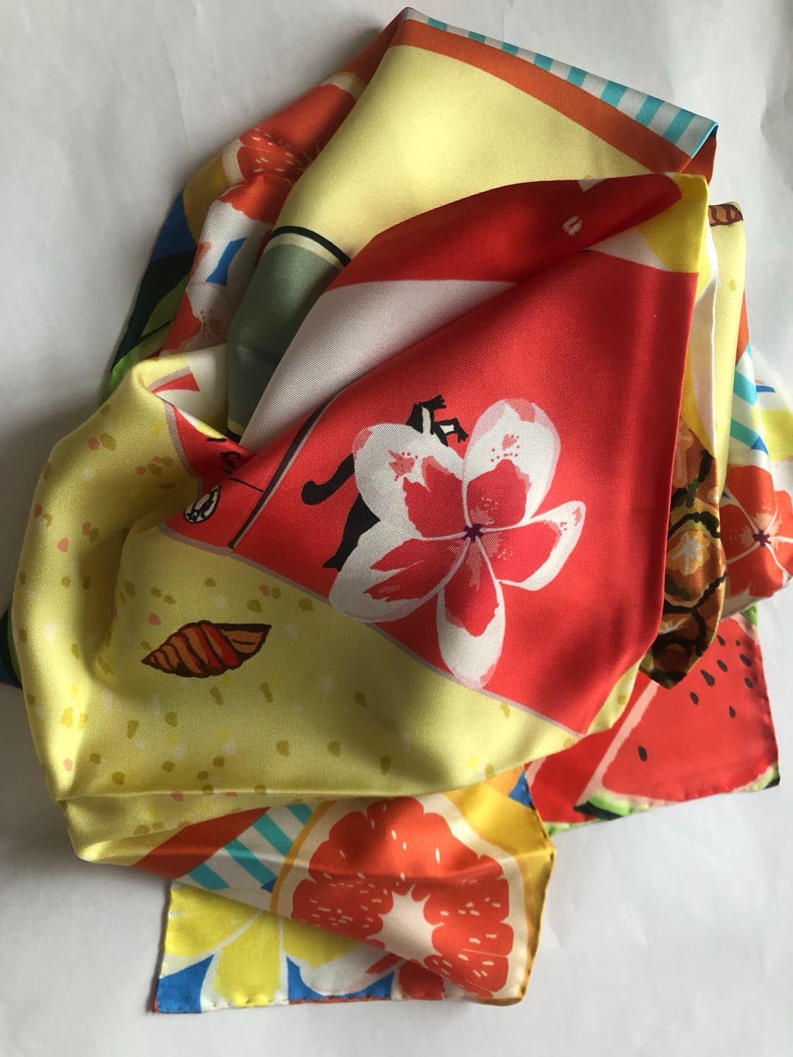 Cleo Ferin Mercury 실크 스카프 상품이미지2