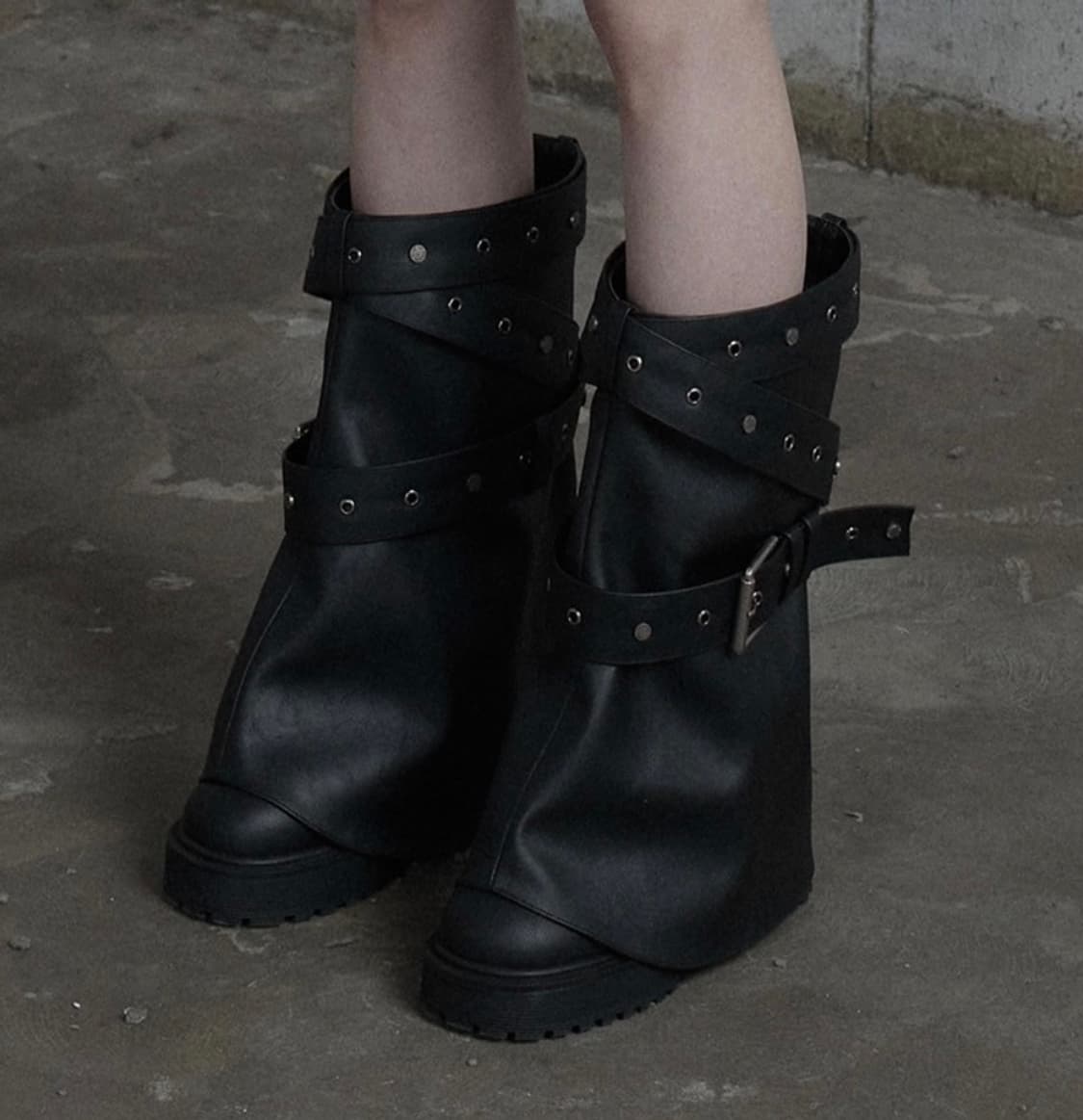 에트오소메 레더 부츠 ( 새상품 ) 상품이미지2