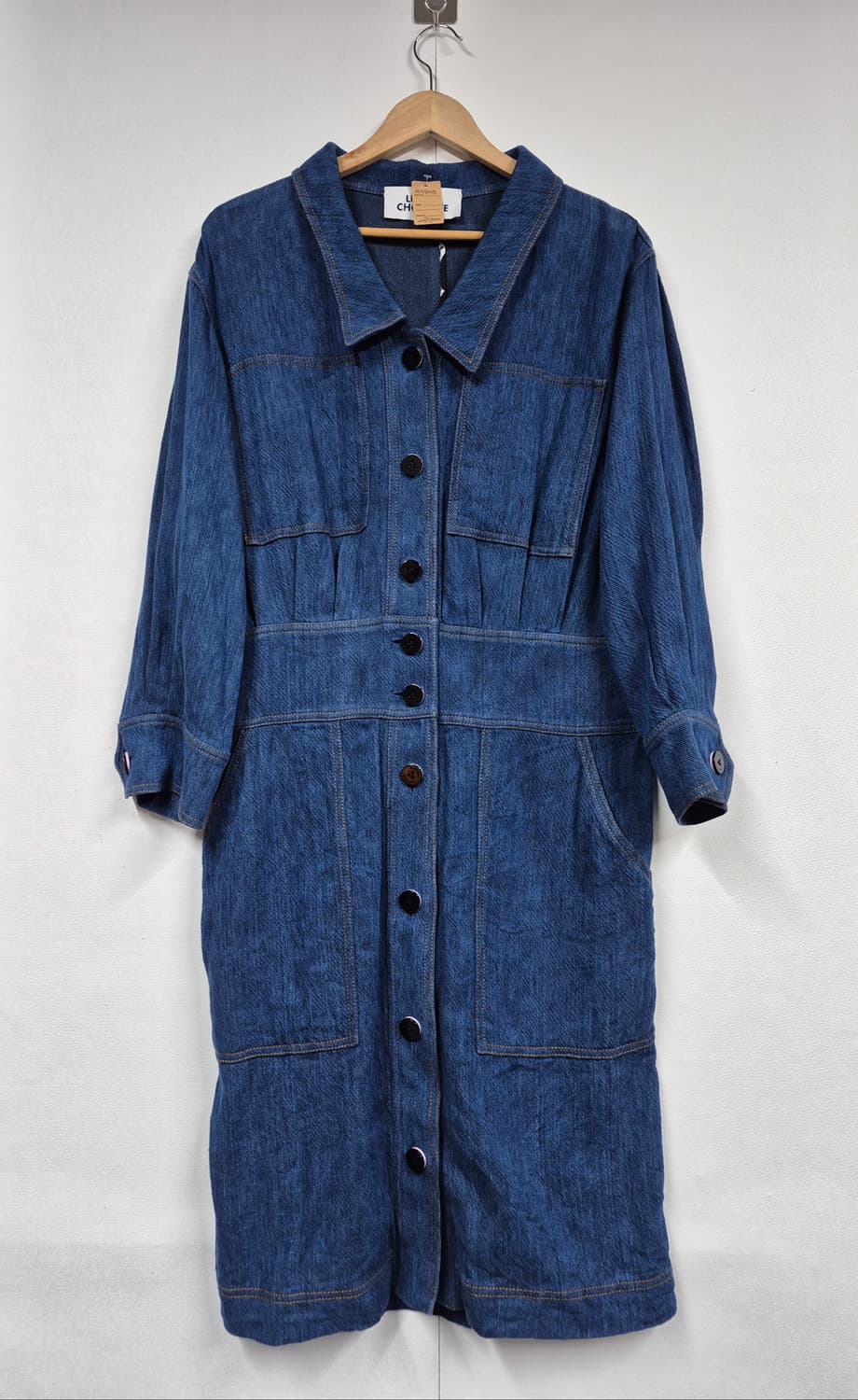 럭키슈에뜨 루즈 데님 원피스 상품이미지1