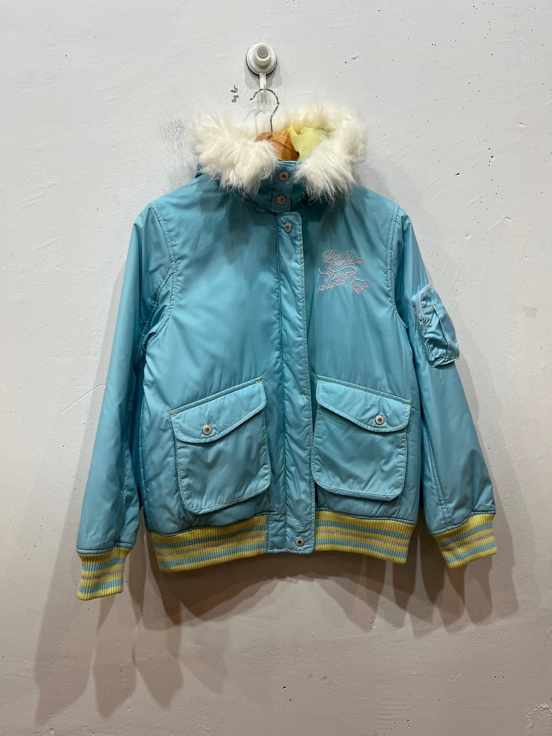 pom ponette y2k 퍼 봄버자켓 우먼즈 상품이미지1