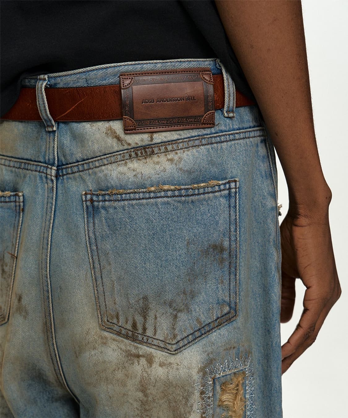 앤더슨벨 디스트로이드 데님팬츠26 상품이미지5