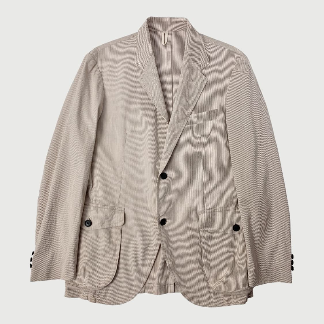 [5C/정품] Ring jacket blue label 린넨 블레이저 상품이미지1