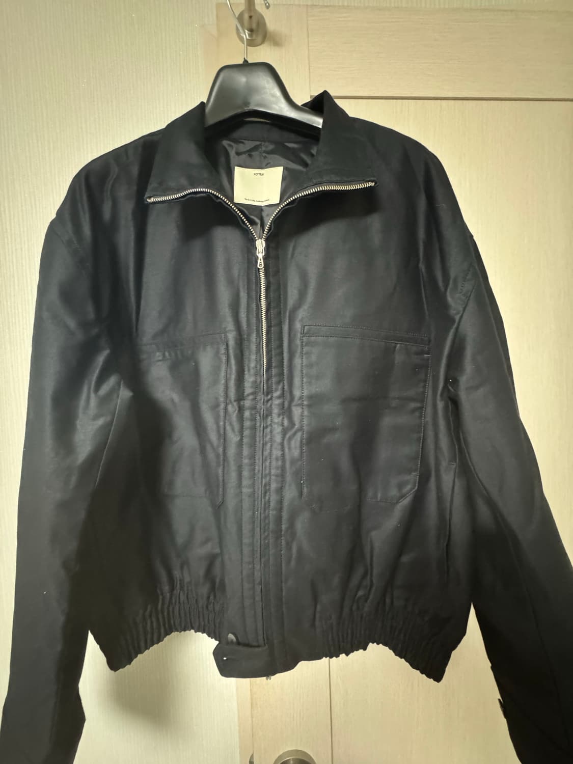 포터리 코튼 하이넥 블루종 [5] 상품이미지2