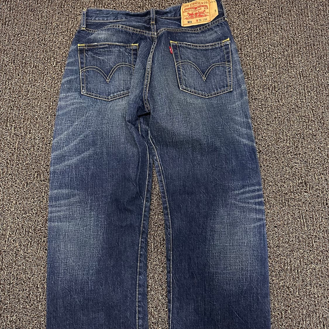 리바이스 501 데님 워싱진 청바지 30인치 상품이미지6