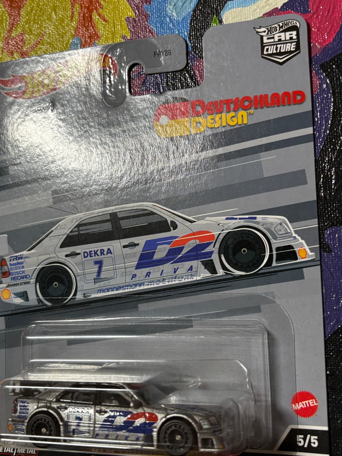 미개봉) 94amg 메르세데스 벤츠 dtm 다이캐스트 핫휠 인테리어 소품 상품이미지2