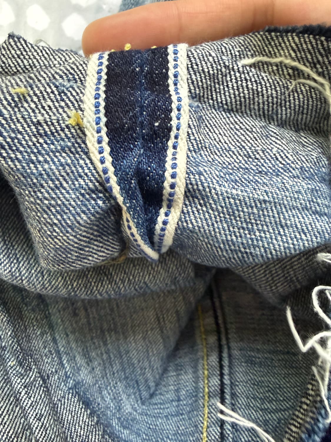 네이버후드 17aw 블루셀비지 데님 14온즈 34사이즈 상품이미지7