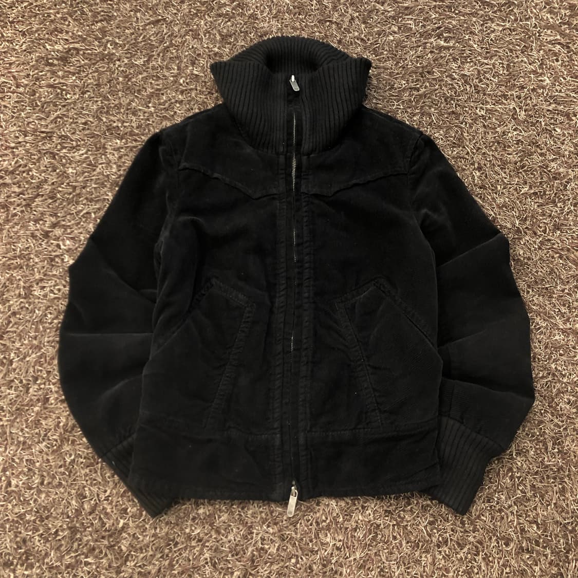 아르마니 익스체인지 투웨이 집업 하이넥 자켓 상품이미지3