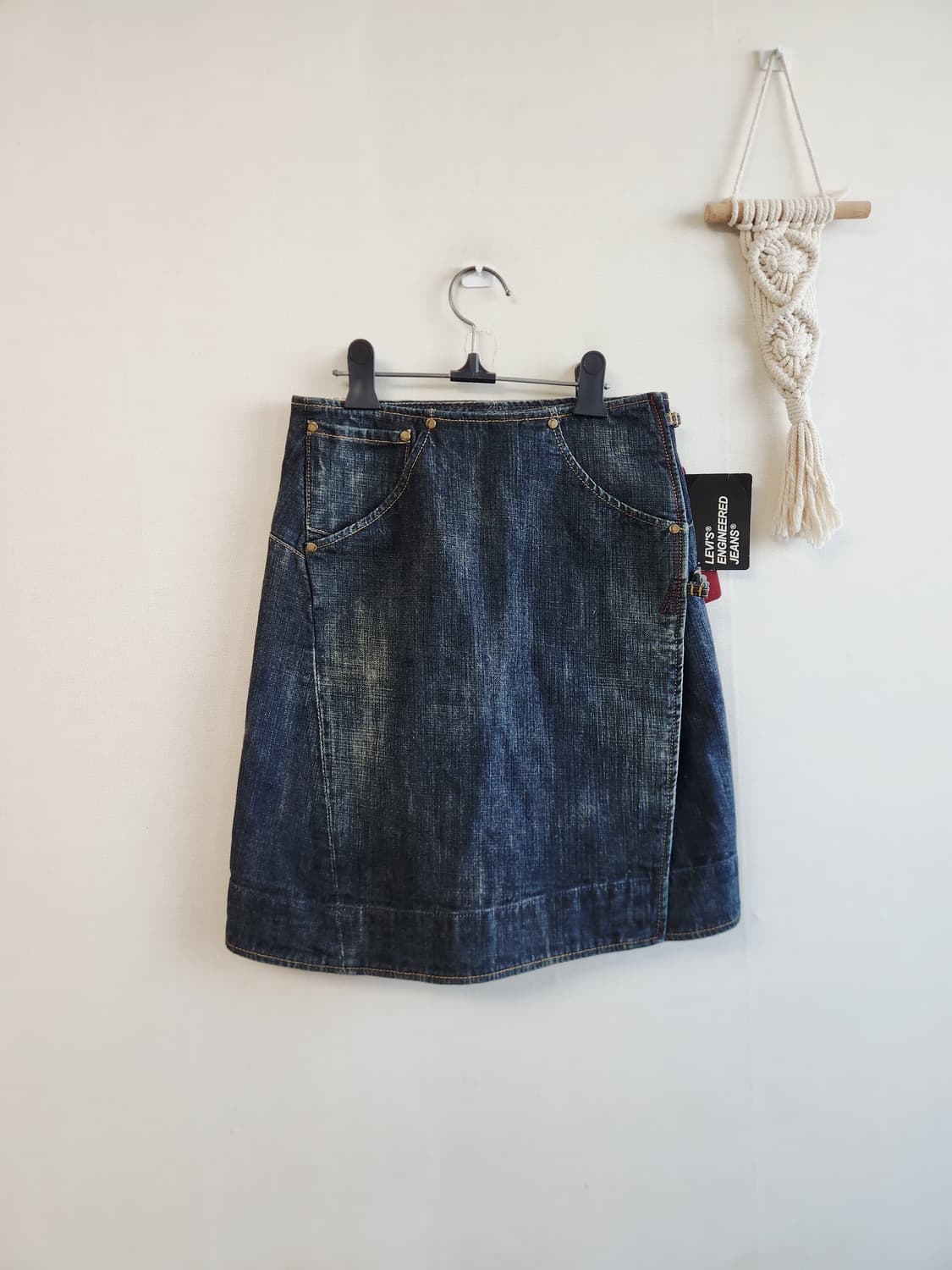 새상품) 리바이스 엔지니어드 데님 스커트 67 (55) 상품이미지1