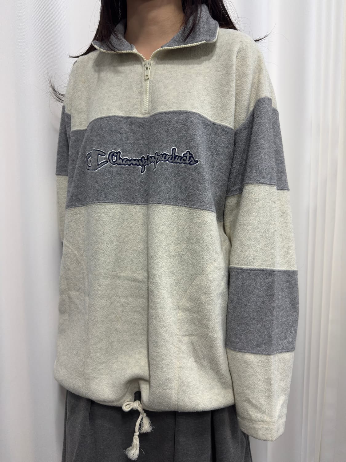 champion fleece half zipup 상품이미지6