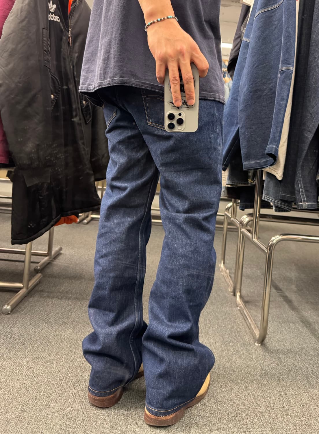 34)리바이스 빈티지 오렌지탭 645 데님팬츠 상품이미지2