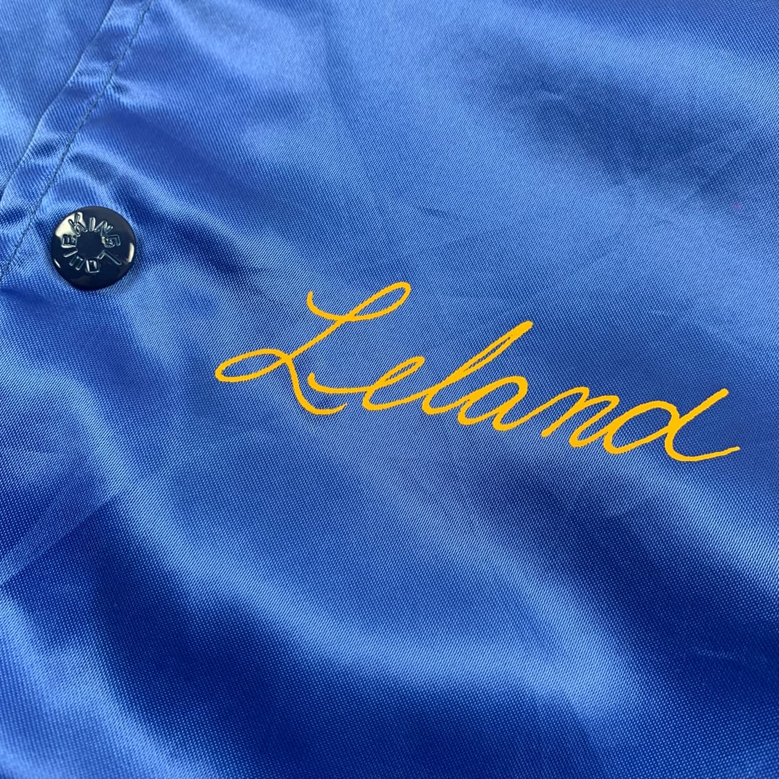 90‘s 아메리칸 빈티지 킹 루이 사틴 자켓 블루 상품이미지2