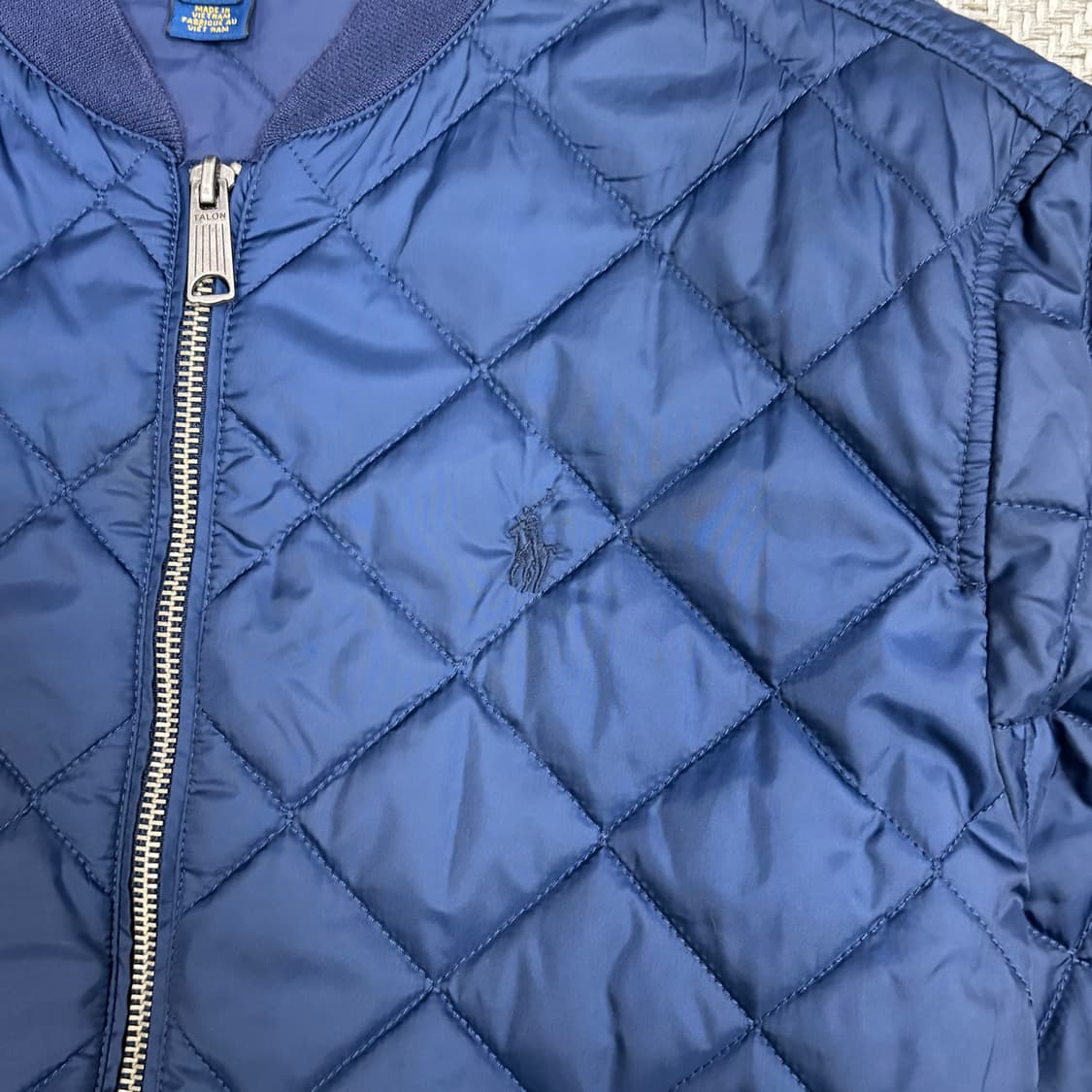 폴로랄프로렌 보이즈 퀼팅 블루종 v1032 상품이미지6
