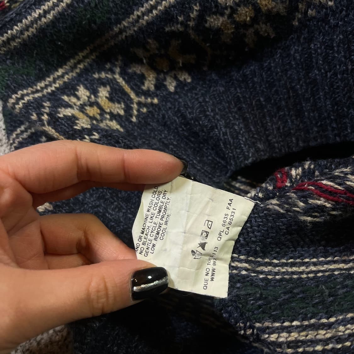 울리치 페어아일 니트 상품이미지4