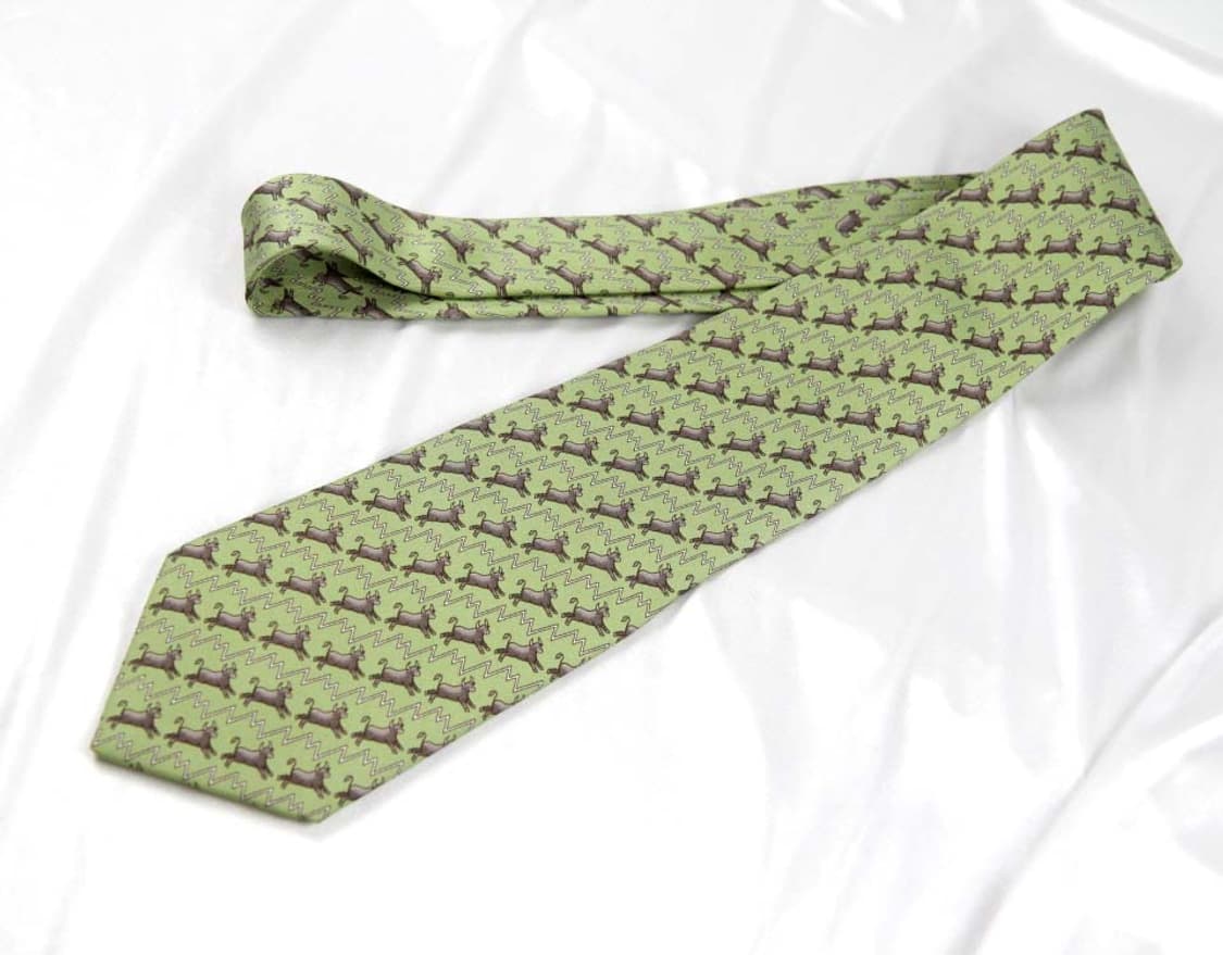 에르메스 9.3cm A+등급 남자 명품넥타이 상품이미지2