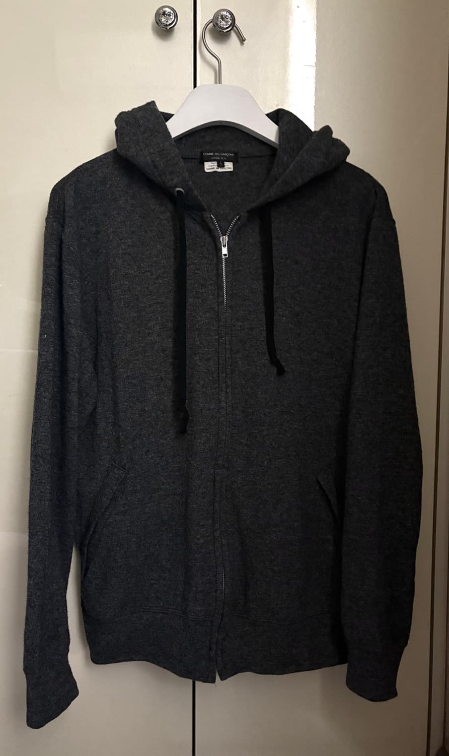 꼼데가르송 옴므 플러스 니트 후드집업  상품이미지1