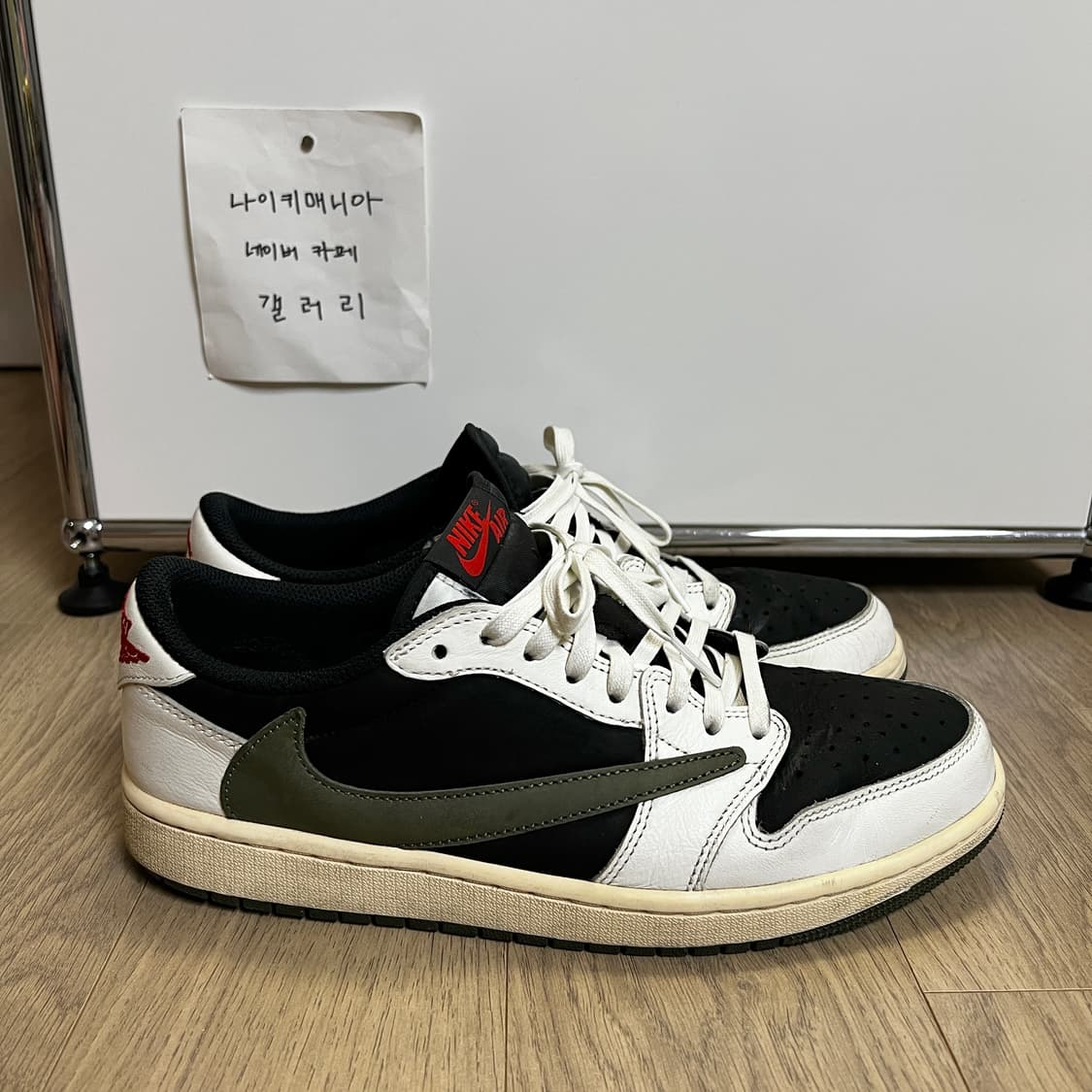 [275] 조던 1 × 트래비스 스캇 레트로 로우 OG SP 미디움 올리 상품이미지7
